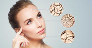 The difference between dry skin and dehydrated skin